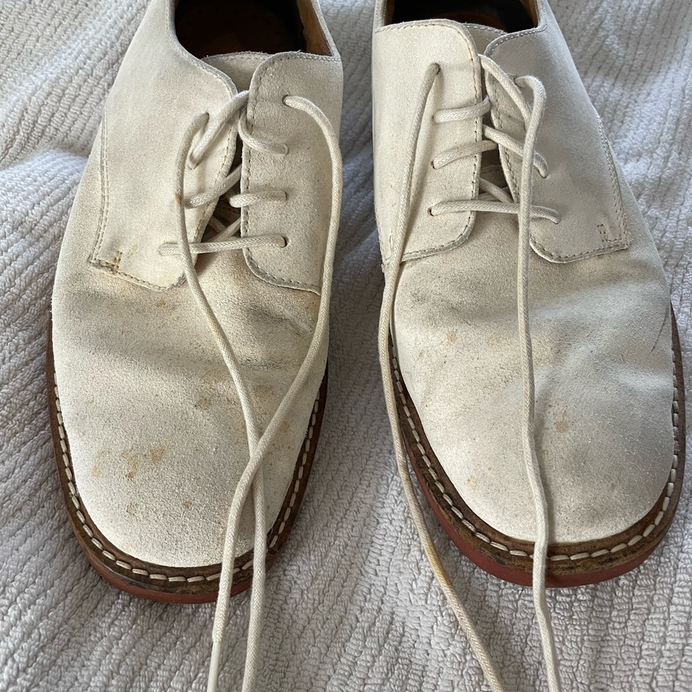 🤍 Brooks Brothers Suede Shoes - Size 10